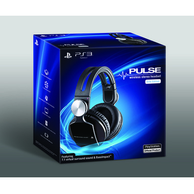 Wireless 7,1 Auricolare stereo ufficiale PS3/PS4