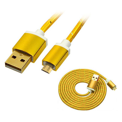 Aluminium USB to Micro USB Charger Cable