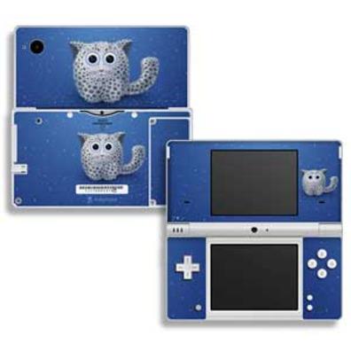 Skin Snow Leopard Nintendo DSi