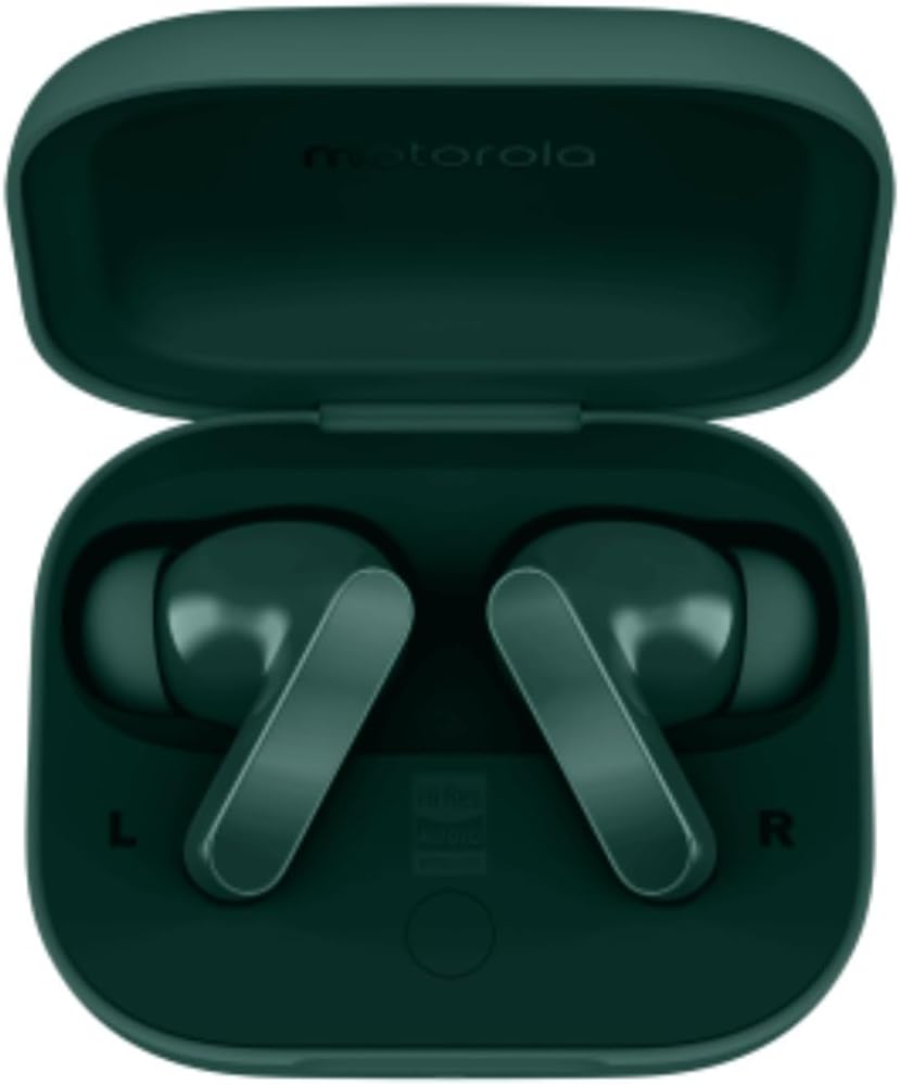 Auriculares Motorola Moto Buds Bass Posy Green Bluetooth
