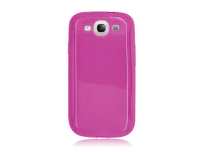 Custodia protettiva TPU per Samsung Galaxy S3 / I9300 (Rosa)