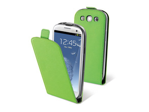 Custodia elegante con clip di chiusura per Samsung Galaxy S III
