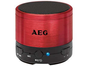 AEG Bluetooth altoparlante BSS 4826 rosso