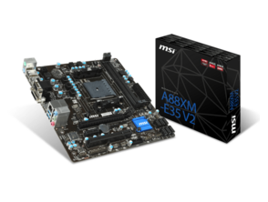 PLACA MSI A88XM-E35 V2, AMD, FM2 +, A88X, 2DDR3,32GB, VGA + DVI + HDMI, GBL