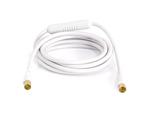 PILONGADOR ANTENA CON LTE-ANTI FILTER 4G-2,5M BLANCO