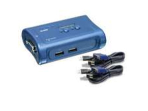 TRENDNET KVM SWITCH USB TECLADO + RATON 2 PUERTI