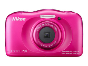NIKON COOLPIX S33 Rosa KIT Fotocamera Aquatic