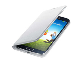FUND SAMSUNG GALAXY S4 Flip Cover PROTEZIONE bianca