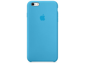 FUND APP IPHONE 6S PLUS SILICONA AZUL