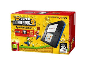 Nintendo 2DS Blu/Nero + New Super Mario Bros 2