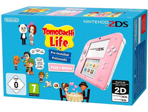 Nintendo 2DS Pink + Tomodachi Life