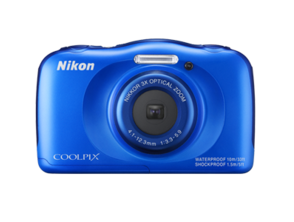 NIKON COOLPIX S33 AZUL KIT Macchina fotografica acquatica