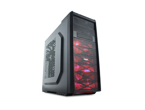 TORRE ATX NOX COOLBAY SX Rosso