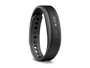 GARMIN Vivosmart HRM / P Bracciale di attività nero