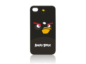 Angry Birds - Backcase Black iPhone 4/iPhone 4S