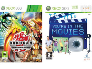 Kids Pack Xbox 360 (Bakugan + You are in the Movies + fotocamera)