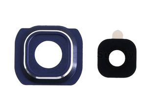 Camera Lens - Bezel - Sticker Samsung Galaxy S6  Dark Blue