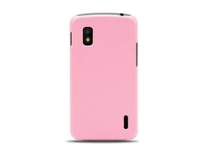 Protective Case for LG Google Nexus 4 Rosa