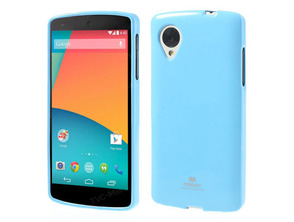 Acquista Cover Case TPU for LG Google Nexus 5 Light Blue Cover Case TPU for LG Google Nexus 5 Light Blue