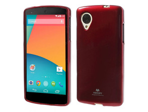 Cover Case TPU for LG Google Nexus 5 Rosso