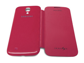 Acquista Flip Cover Case for Samsung Galaxy S4 Rosso Flip Cover Case for Samsung Galaxy S4 Rosso