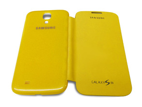 Acquista Flip Cover Case for Samsung Galaxy S4 Giallo Flip Cover Case for Samsung Galaxy S4 Giallo