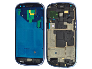 Front Frame for Samsung Galaxy S3 Mini Nero / Verde