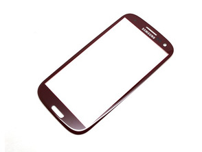 Front Cristal Samsung Galaxy S III Rosso