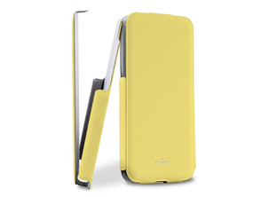 Flip Cover Case for iPhone 5C Puro Giallo