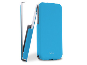 Flip Cover Case for iPhone 5C Puro Nero / Verde