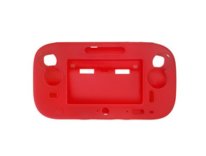 Acquista Guaina di silicona rossa per Wii U gamepad Guaina di silicona rossa per Wii U gamepad