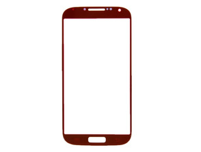 Acquista Vetro anteriore di ricambio per Samsung Galaxy S4 Rosso Vetro anteriore di ricambio per Samsung Galaxy S4 Rosso