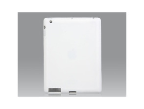 Acquista Simple Design Rubber Open-face Case - iPad 4 (White) Simple Design Rubber Open-face Case - iPad 4 (White)