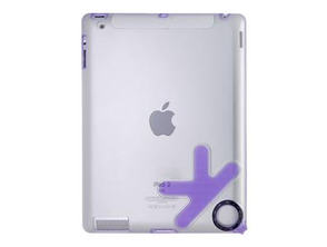 Ultra Slim Case OK Design for iPad 2 Transparent Violet