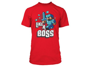 Minecraft - Like a Boss Shirt