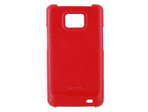 HOCO Leather Back Case for Samsung Galaxy S2 / I9100 (Red)