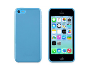 Soft and Skin minigel Muvit iPhone 5C Nero / Verde