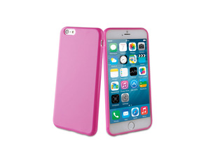Soft skin-tight case for iPhone 6 Muvit Rosa