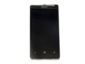 Full front Nokia Lumia 800 with frame