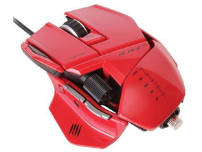 Saitek Cyborg Rat 5 Rosso