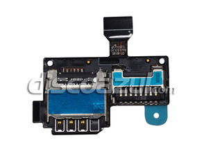 SIM/Memory Card Slot Flex Cable for Samsung Galaxy S4 Mini