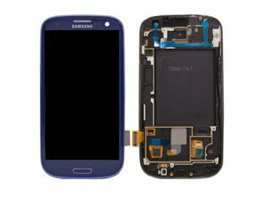 Schermo completo Samsung Galaxy S III i747 Blu