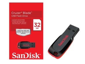 Acquista USB Sandisk Cruzer Blade 32 GB USB Sandisk Cruzer Blade 32 GB