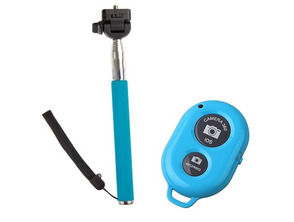 Selfie stick + Bluetooth remote control