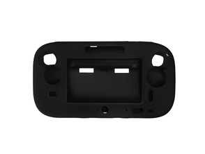Acquista Guaina di silicona nera per Wii U gamepad Guaina di silicona nera per Wii U gamepad