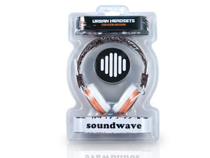 Headphones B-Move SoundWave Orange Arancione