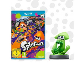 Acquista Splatoon + Inkling Squid Amiibo Wii U Splatoon + Inkling Squid Amiibo Wii U
