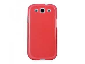 Custodia protettiva TPU per Samsung Galaxy S3 / I9300 (Rosso)