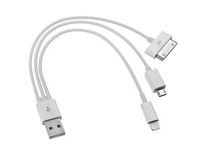 Multi Caricatore USB a Lightning/MicroUSB/iPhone