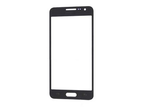 Front Glass for Samsung Galaxy A3 Black